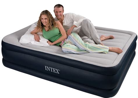 intex queen air mattress 18 inch|intex inflatable queen size mattress.